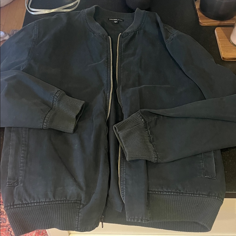 Men's dark gray Bomber Jacket